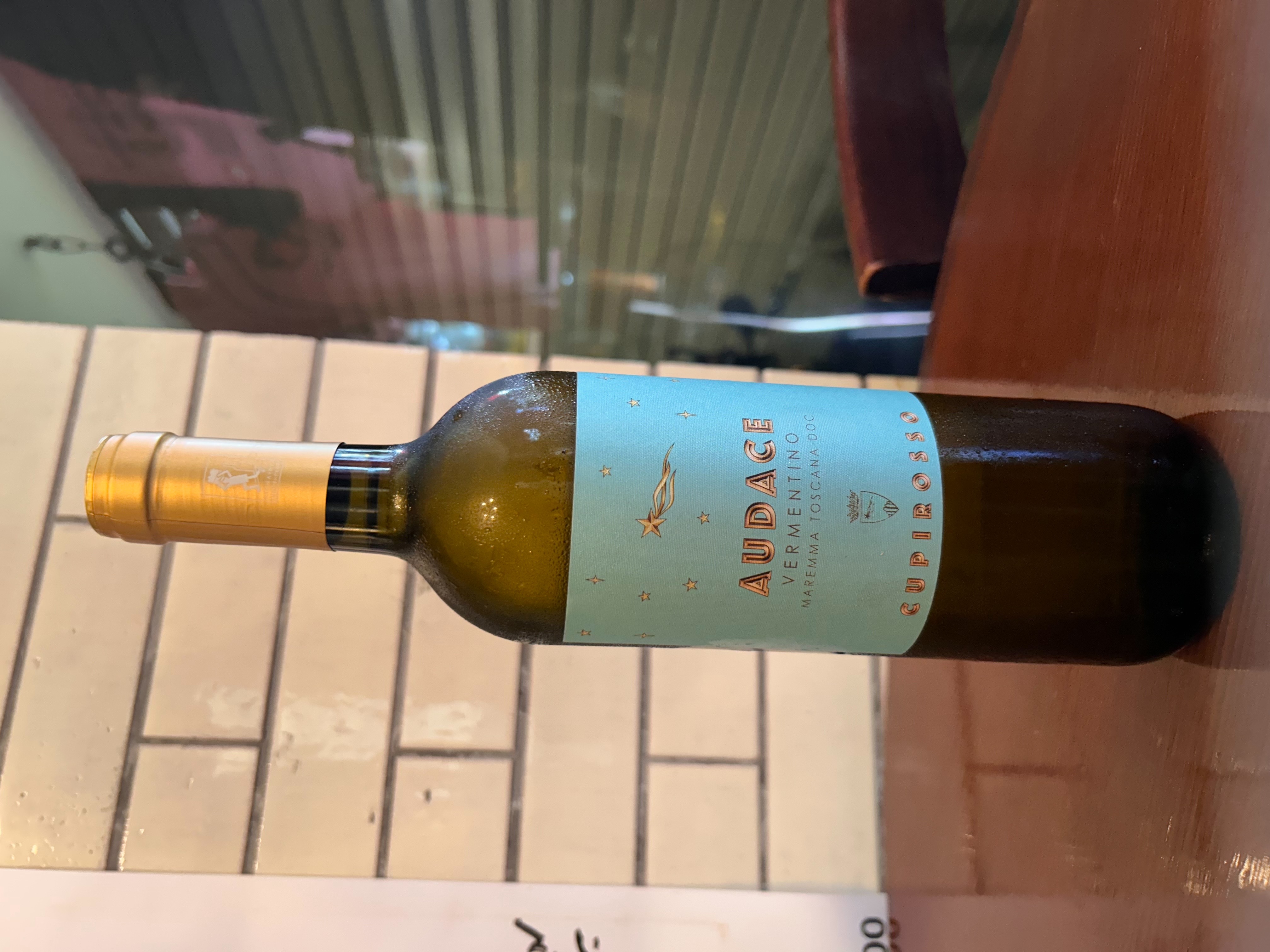 Audace Vermentino Cupirosso