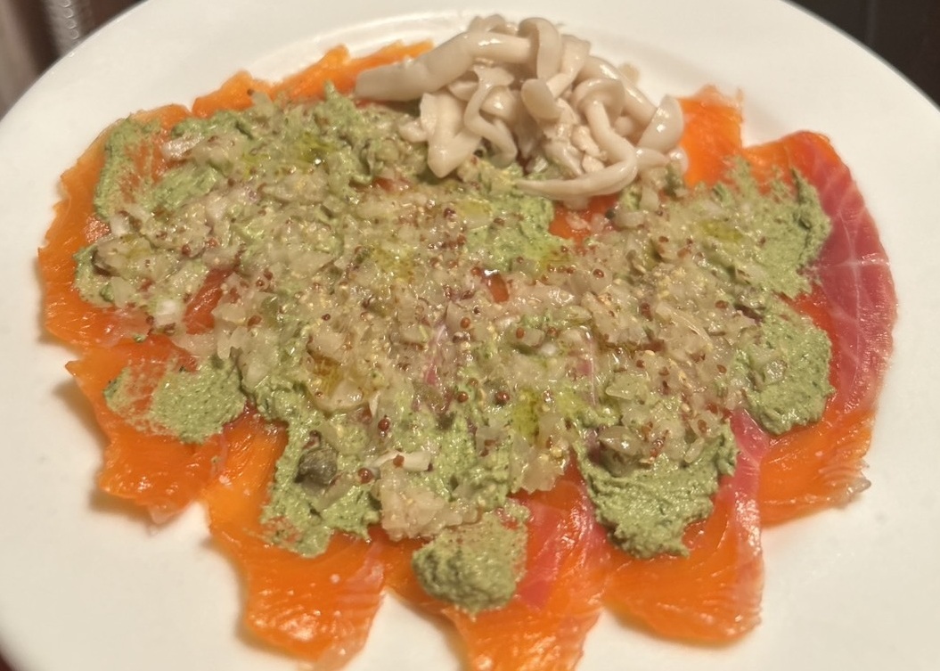 サーモンのクルディタ